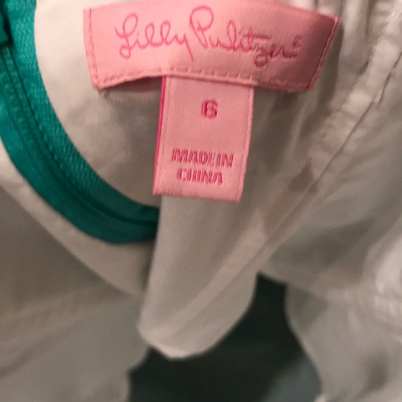 Lilly Pulitzer Bowen Aqua Comb size 6 - Picture 3 of 3